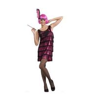 20s Pink Flapper Adult Costume