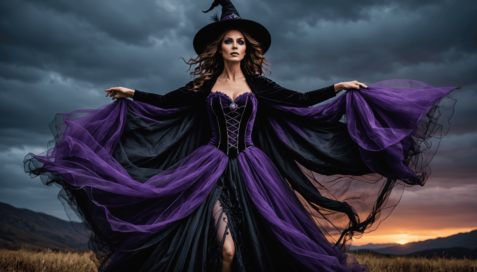 Dramatic DIY Halloween costumes with layers, Halloween, DIY, costumes, dramatic