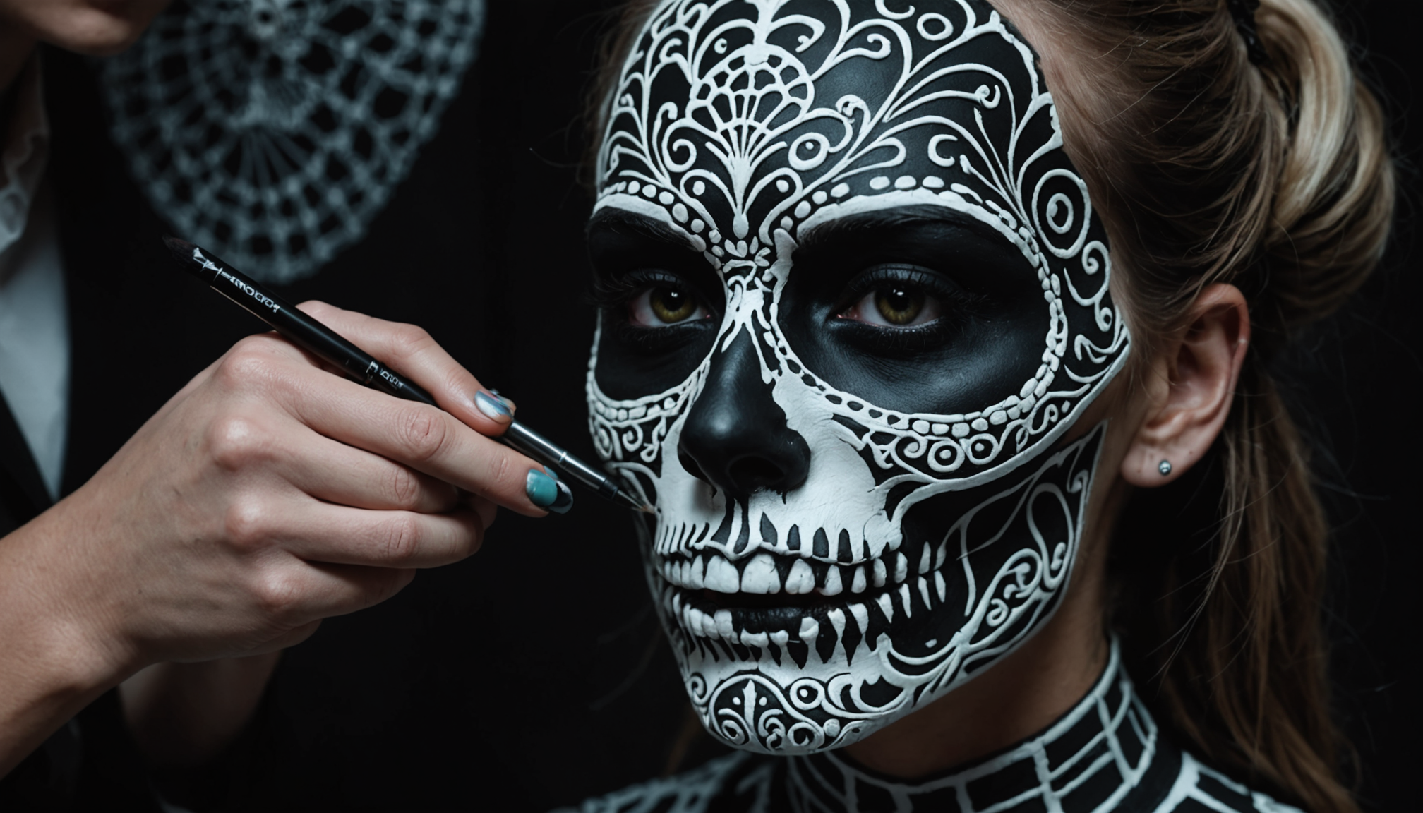 Incredible DIY Halloween costumes using makeup, Halloween, DIY, costumes, makeup
